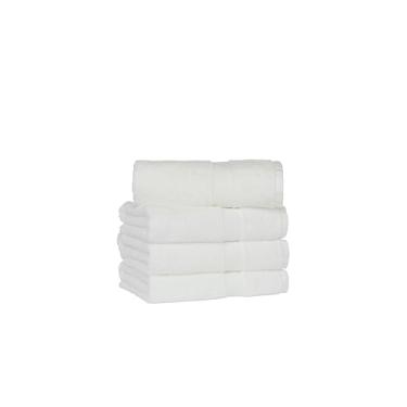 Imagem de Towel Laboratory [Tecnologia japonesa], toalha leve de pelúcia, toalha de banho (76 x 137 cm), 520 g/m2, branca, pacote com 4, secagem rápida, alta absorção, 100% algodão