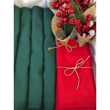 Imagem de Kit 4 Pças Jogo Americano De Mesa Jantar Natal Decoração 007 - Marphi 