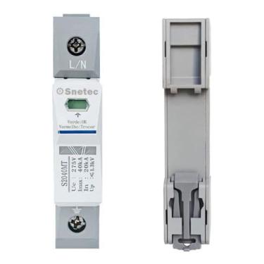 Imagem de Snetec, DPS Snetec Protetor Contra Raio 275V CA 20/40kA Classe T2 1P