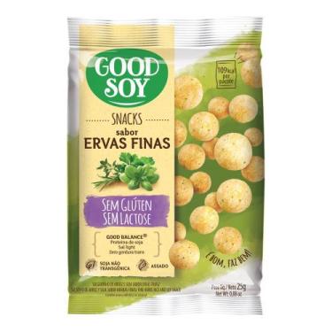 Imagem de Snack De Soja Sem Glúten E Lactose Sabor Ervas Finas Good Soy 25g