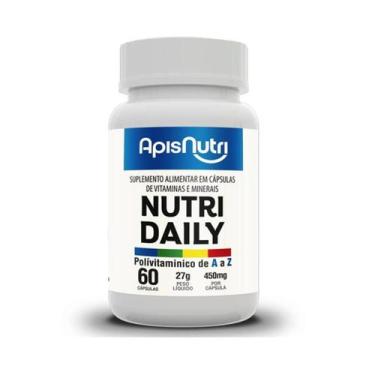 Imagem de Polivitamínico de A a Z Nutri Daily 450mg 60 Apisnutri - SV