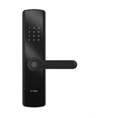 Imagem de Fechadura Velds Vds Fdebw Preto Fosco Reversível Wi-fi Preto