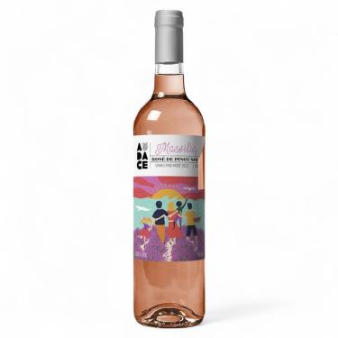 Imagem de Vinho Audace Massilia Rosé De Pinot Seco Garrafa De Vidro 750ml