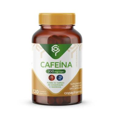 Imagem de Cafeína 200mg Pré Treino Termogenico Aumenta Foco - 120 Caps - Copapha