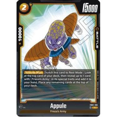 Imagem de Carta Dragon Ball TCG - Appule (Awakened Pulse) - Comum