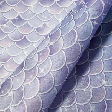 Imagem de 2X Tnt Estampado Cauda De Sereia Decoracao 1,4M X 2 Metros