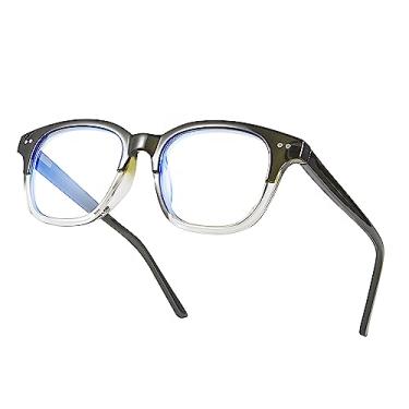 Imagem de Bhigh Óculos de leitura na moda para mulher, óculos de leitura azul anti-iluz, óculos de leitura ultraleves para jogos de computador para homem A2232, C2, 62