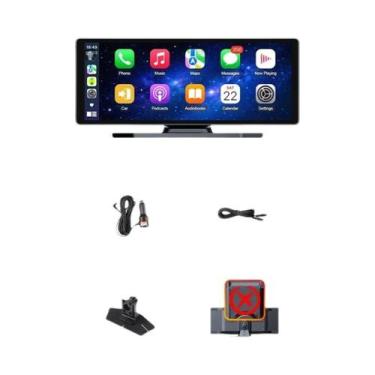 Imagem de Dashcam 4K De 10,26 Polegadas Com CarPlay Sem Fio, Android Auto, DVR D