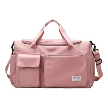 Imagem de 2X Bolsa Mala Feminina Academia Esportiva Viagem Porta Tênis