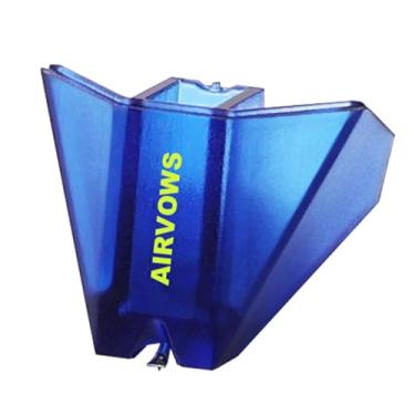 Imagem de Caneta de substituição azul 2M, compatível com cartuchos Ortofon 2M vermelho e azul 2M, ponta de diamante elíptico nude para melhor qualidade de som de vinil, reduz a distorção de áudio, Stylus 2M