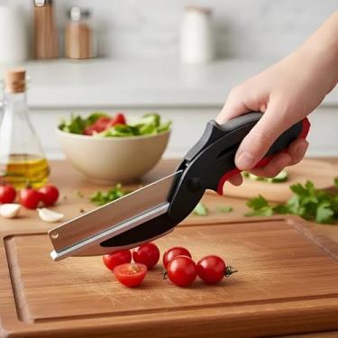 Imagem de STO244 - Tesoura Tabua De Corte 3 Em 1 Verduras Carne Legumes - UD