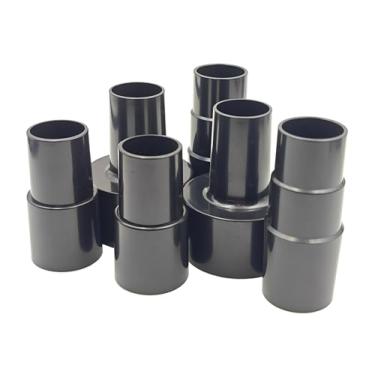 Imagem de Acessórios redutores de conector de mangueira de plástico para aspirador de pó, 3,5 cm a 3,5 cm, 6 a 3,5 cm a 3,5 cm (6 peças)