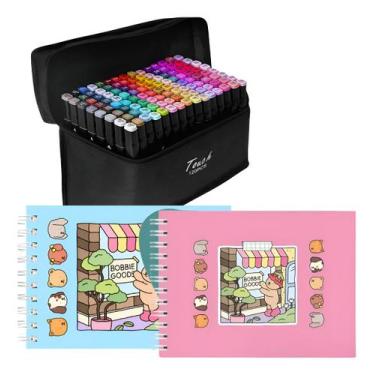 Imagem de 120 Cores para Colorir com Estilo + 2 Livros Bobbie - Touch