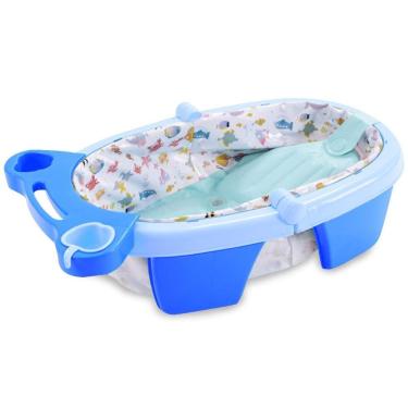 Imagem de Banheira De Bebê Inflável E Portátil Airplus Maxibaby - Azul