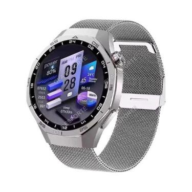 Imagem de Relógio Inteligente HD AMOLED NFC À Prova D'Água Com GPS, Monitor De F