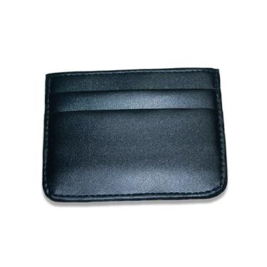 Imagem de Carteira porta cartão slin ultra fina pequena forrada cetim - DiverveS