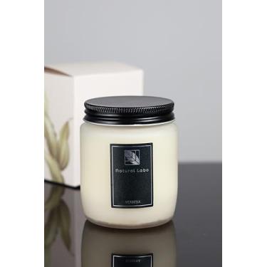 Imagem de Vela Aromática Perfumada Vegana Natural Labo Clássica 190g – Cera de Coco e Fragrâncias Sofisticadas | Aromaterapia e Bem-Estar (Verbena)