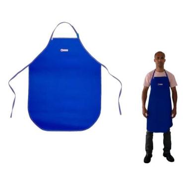 Imagem de Avental Para Cozinha Benetherm Therm-k 90x70cm Cor Azul