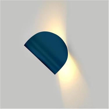 Imagem de Candeeiros de parede, candeeiro de parede, candeeiros de parede giratórios LED modernos para interiores, luzes de parede para quarto, sala de estar, decoração de mesinha de cabeceira norte, iluminação