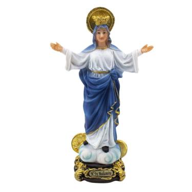 Imagem de Imagem Nossa Senhora Da Medianeira Importada Resina 15 Cm
