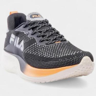 Imagem de Tênis Fila Speed Lite Feminino - Preto e Laranja, 38