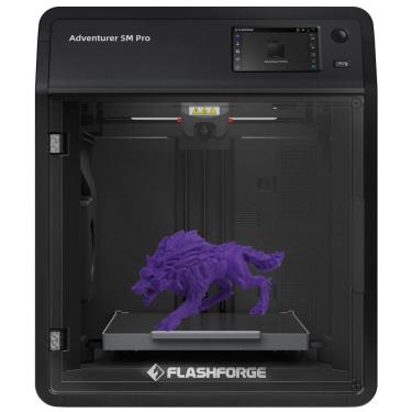 Imagem de Impressora 3D FLASHFORGE Adventurer 5M Pro, Alta Velocidade de 600mm/s, Auto Nivelamento com Bico Removível Rápido a 280ºC, Estrutura Core