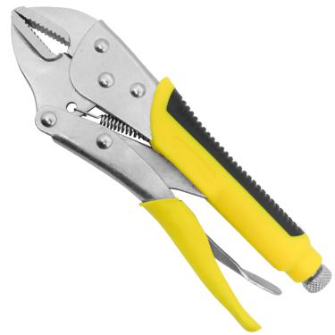 Imagem de Alicate de Pressão 10'' Reto Ac Cabo Plástificado Tradestar