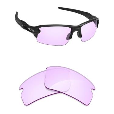 Imagem de Alphax Lentes de reposição rosa não polarizadas para óculos de sol Oakley Flak XXS OJ9008