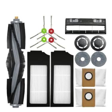 Imagem de Compatible With Ecovacs Deebot X1 Omni X1 Turbo T10 Omni T10 Turbo Dust Bag Parts Robot Vacuum Cleaner Garbage Bag Replaceable Accessories(14PCS)