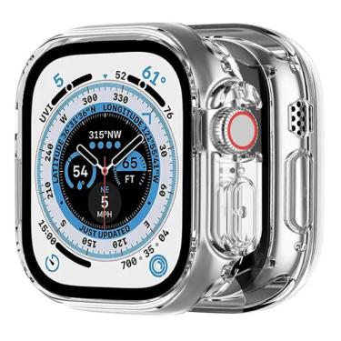 Imagem de Capinha C/ Vidro 2in1 Para Smartwatch Aapple Watch Ultra 3 2 1 - 49mm