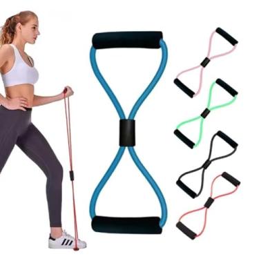 Imagem de Kit Mini Bands para Exercício - Elásticos para Treino Funcional, Musculação e Fisioterapia(Cordas de resistência)