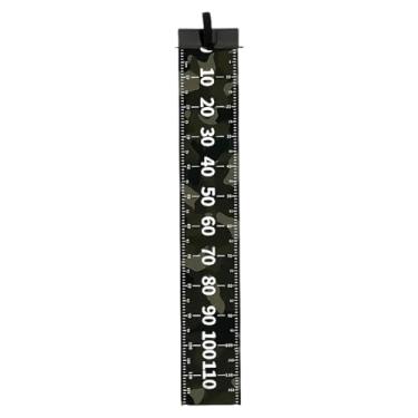 Imagem de Deevoka Régua de peixe Pesca Medição da régua de medição precisa Comprimento da ferramenta de 120 cm Ferramenta de peixe à prova d'água portátil para deck, 20x120cm