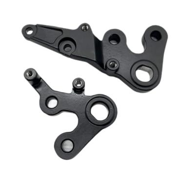 Imagem de KiBcsLic 2x Suporte para Pedal de Motocicleta, Suporte de Apoio Dianteiro Esquerdo e Direito para BJ150S