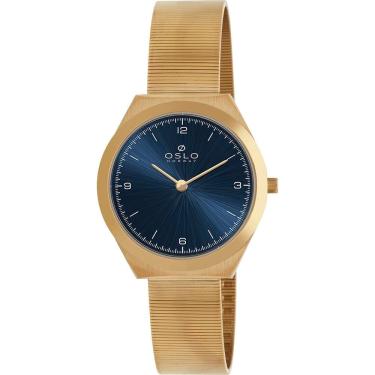 Imagem de Relógio Oslo Feminino Ref: Ofgsssvx0001 D2kx Slim Dourado
