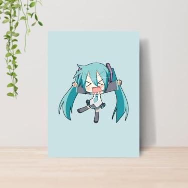 Imagem de Genérico, Quadro Miku Vocaloid A4 | Placa MDF 015