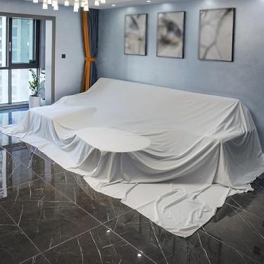 Imagem de Capa contra poeira doméstica, capa de móveis multiuso, pano de poeira interno e externo, à prova de poeira, respirável, impermeável, uso geral, para sofá, cadeira, tapete tamanho queen (tamanho: 300 x