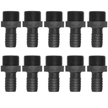 Imagem de Adaptador Espigão Rosca Externa Mangueira 1 Para 3/4 10 Un
