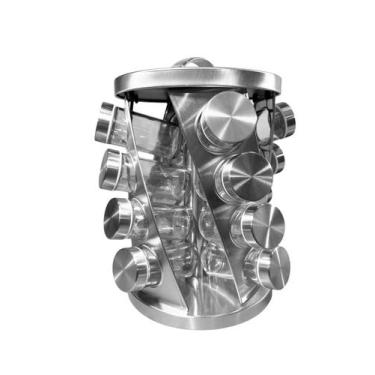 Imagem de Porta temperos 16 potes giratório espiral - Dubai