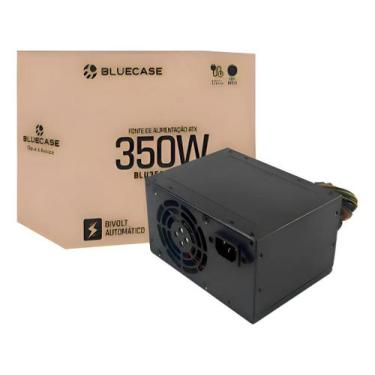 Imagem de Fonte De Alimentação ATX 350W PS/2 BLU350-ATPS3 Cor Preta - Bluecase