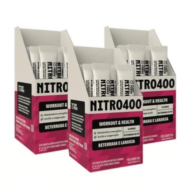 Imagem de 3x Nitro400 Stick Plant Power Beterraba E Laranja 14 Unidades 9g