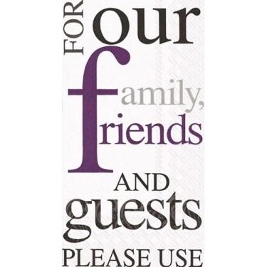 Imagem de IHR Ideal Home Range Guardanapos de jantar descartáveis toalhas de papel de 3 camadas, 21,5 cm x 11,4 cm, use (roxo), 16 unidades