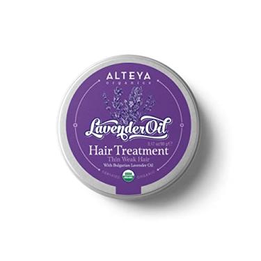 Imagem de Alteya Organics Tratamento capilar lavanda 90 g - Tratamento e condicionador fortalecedor natural orgânico certificado pela USDA - à base de óleo essencial de lavanda de grau terapêutico
