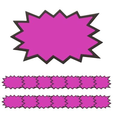 Imagem de PATIKIL 160 peças de etiquetas explosivas, 12,7 x 7,6 cm placas neon fluorescentes etiquetas de preço adesivos autoadesivos grande venda adesivo para venda de loja de varejo, mercado, negócios