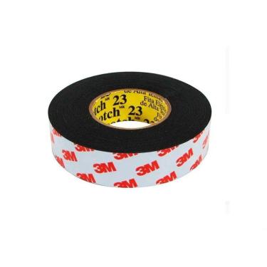 Imagem de Fita Isolante Preta Auto Fusão 19mm 10mt Scotch 23br Profissional 3m