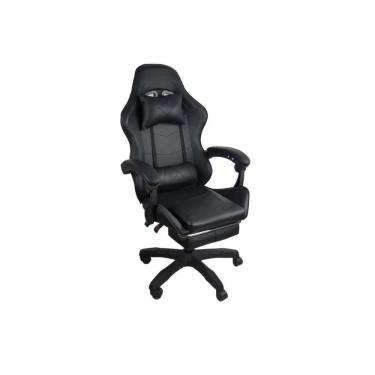Imagem de Cadeira Gamer Stillus Ergonômica Com Apoio Para Os Pés - Preto