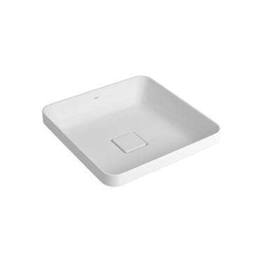 Imagem de Cuba De Sobrepor Deca Slim 40x40 L.21040.17 Quadrada Branca