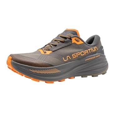 Imagem de La Sportiva Tênis de corrida masculino Prodigio Max Ultra-Distance Trail, Mocha/Marmelada, 44