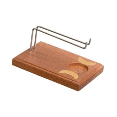 Imagem de IEUDNS Porta-incenso artesanal para mesa, centro de mesa, suporte para velas e queimador de incenso, ideal para decoração de fazenda, mesa de jantar e sala