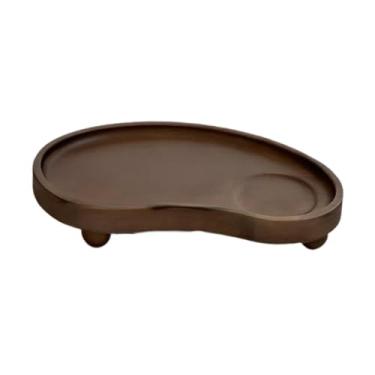 Imagem de Ｂｅｓｇａ Bandeja decorativa de madeira, elegante organizador de, bandeja para joias, para penteadeira para joias, perfumes, cosméticos e mesa de