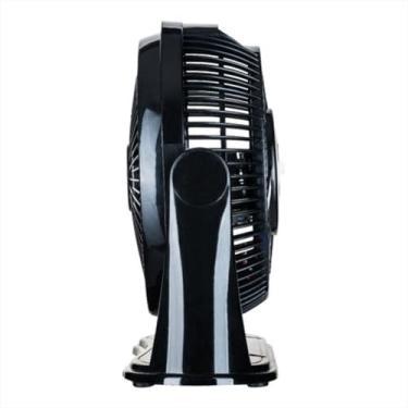 Imagem de Circulador de Ar 25cm 220V Potente e Compacto, Cinza e Prata (Preto e Prata)